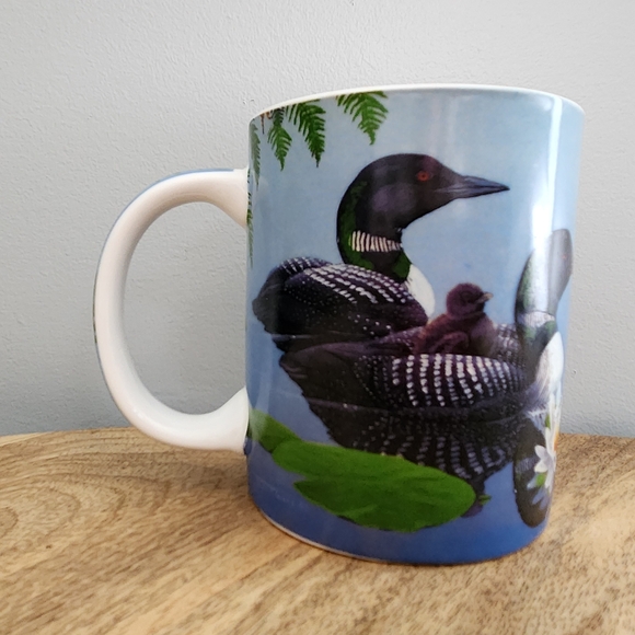 Loon Ducks Vintage Ceramic Mug - Picture 1 of 12